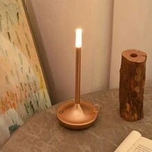 1入可充電led無線桌燈 - 帶有usb充電口的觸控桌燈,適用於卧室,餐廳,酒吧和學習閱讀！ - 金色 - 查看 10