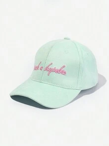 1pc Unisex Embroidered Baseball Cap For Outdoor Activities, Hip Hop Style Sun Hat - Multicolor - View 5
