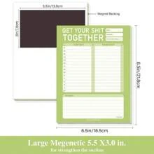 Trees 精神健康意識無日期1入組磁性便條紙,為充滿笑聲的一年送上一份特別禮物,從簡單的事情開始 - 綠色 - 查看 8