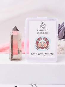 1入組12星座天然水晶柑菲賽德石、紫晶、玫瑰石英黃水晶魔杖,天秤座牡羊座寶石塔,適用於家居裝飾、房間裝飾、場景裝飾、辦公桌裝飾 - 十二星座 - 查看 8