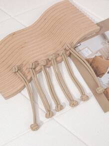 6 Piezas Cortina De Color Beige Amarra Cortinas - Caqui - Ver 4