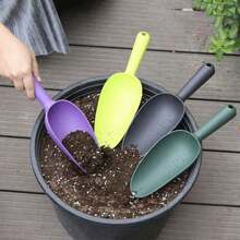 1pc Gardening Shovel Thickened Spade For Potting Soil, Balcony Vegetables & Flowers Planting, Multifunctional Tool