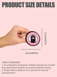 8-12-20PCS Cute Naughty Little Cat Series Theme Pattern Cute Shoe Charm Suitable For Crocodile Charm DIY Decoration , Pen Cases, Bags, Mobile Phone Case Accessories And Party Gifts