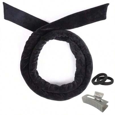 Set de rizado sin calor para cabello largo, incluye diadema de satén para rizado sin calor, clips para el cabello, rodillos para el cabello, rizado sin calor, rizador de cabello, productos y accesorios para el cabello para peluquería, salón de belleza, vuelta al colegio, artículos esenciales de viaje, navidad, productos para cabello rizado, herramientas para cabello rizado, cepillo para cabello rizado, equipo de peluquería, ondas sin calor, artículos esenciales de viaje, peinado, peluquería, cabello rizado, rodillos para el cabello, rizador de cabello, rizado sin calor, rizos sin calor, rizadores de cabello, rodillos, rizado de cabello, rodillos para el cabello, herramientas para cabello rizado