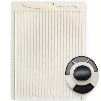 Juego de herramientas multifuncional para manualidades de papel que incluye marcadora de puntuación plegable, abrecartas, cortapapeles, marcador, plegadora y caja de regalo