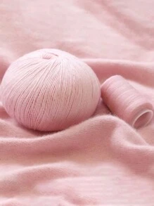 1套(50克+20克),精梳羊絨混紡紗線,適用於手織圍巾、帽子、毛衣、開衫、手套、diy手工藝品,超柔軟暖和的中粗毛線