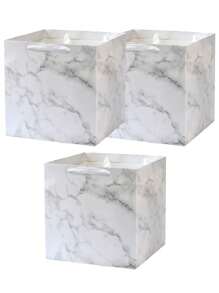 3个大理石纹白色大号礼品袋，方形大号礼品袋，黑色特大号礼品袋，可重复使用的带提手大号礼品盒，适用于婚礼、生日、礼物、父亲节、感恩节、圣诞节、新年、节日礼物