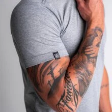 Men T-Shirts - 灰色 - 查看 3