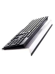 New Hot-Selling Computer Keyboard Display Stand Laptop Bracket Keyboard Transparent Acrylic Tilt Keyboard Bracket Suitable For Office Desk Home School - Clear - View 2