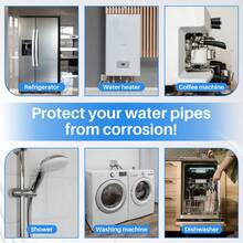 10" X 4.5" Whole House Pleated Water Filter Replacement For GE FXHSC, Culligan R50-BBSA, Pentek R50-BB, WFHDC3001, W50PEHD, GXWH40L, GXWH35F, For Well Water, Pack Of 2 - White - View 8