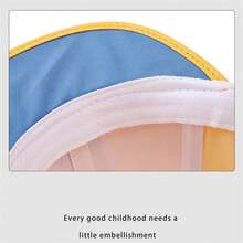 Hip Hop Bear Printed Baseball Cap For Kids, Boys Girls Hat, Baby Toddler Cartoon Sun Protection Cap - Khaki - View 8