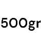 500gr