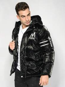 Chamarra Impermeable Térmica - Negro - Ver 3
