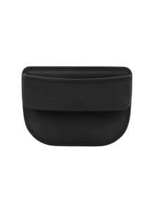 1pc Pu Leather Car Seat Seam Storage Organizer, Upgrade Your Car Management And Keep Your Items Safe And Tidy - Multicolor - View 9