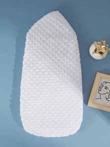 1 件婴儿男女通用双层襁褓毯爱心情人节 - 白色 - 查看 2