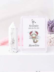 1入組12星座天然水晶柑菲賽德石、紫晶、玫瑰石英黃水晶魔杖,天秤座牡羊座寶石塔,適用於家居裝飾、房間裝飾、場景裝飾、辦公桌裝飾 - 十二星座 - 查看 16