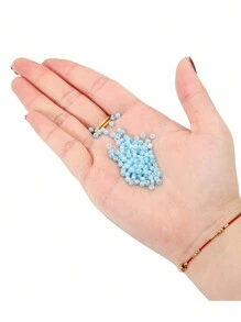 500pcs 3mm Cute Colorful Charm Macaron Glass Seed Beads Cute Small Bead Sweets For DIY Necklace Jewelry Craft Making Accessories - 3mm Macaron Rice Beads - View 5