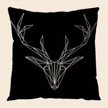 1入抽象現代幾何圖案裝飾枕套,多色可選,適用於家居裝飾、沙發、客廳、辦公室和臥室 - 彩色 - 查看 1