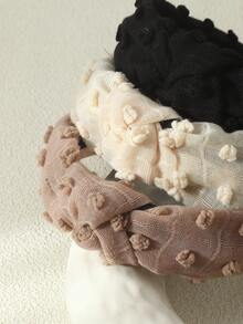 4入組多色少女扭結頭帶套裝 - 彩色 - 查看 4