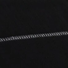 Große Größe Stuhlhussen,6PCS Stretch Esszimmerstühle Schonbezüge Elastische Abnehmbare Waschbar Stuhlschoner Für Esszimmer, Hotel, Bankett, Zeremonie(6 Pack) - Schwarz - Übersicht 9