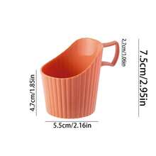 10pcs Household Cup Coaster Made Of Thickened Plastic To Prevent Burns - Multicolor - View 10