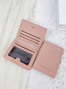 SOUTHLAND&KANGAROO Letter Pocket Wallet Fashion Malist Slim Lightweight Portable Cash Card Card Coin Pocket For Birthday Gift Anniversary Female Lady Girls Teenagers For College Student School Student Men Male Hot Pink High Quality Leather Card Holder Wallet Business Card Holder Credit Card Holder Id Card Holder Women For Women Wallet Mini Wallet Purse Wallet Card Wallet