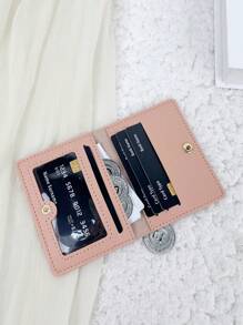 SOUTHLAND&KANGAROO Letter Pocket Wallet Fashion Malist Slim Lightweight Portable Cash Card Card Coin Pocket For Birthday Gift Anniversary Female Lady Girls Teenagers For College Student School Student Men Male Hot Pink High Quality Leather Card Holder Wallet Business Card Holder Credit Card Holder Id Card Holder Women For Women Wallet Mini Wallet Purse Wallet Card Wallet