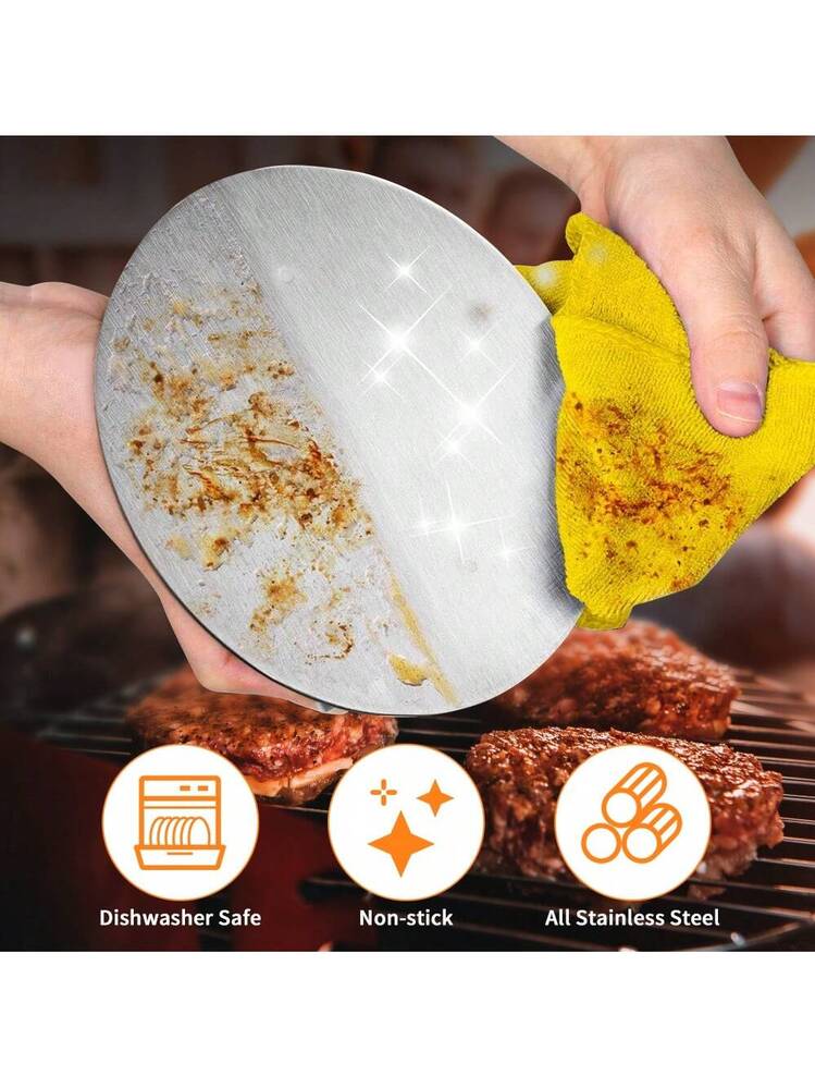 Tepro 8585 Barbecue Hamburger Press per Hamburger Ripieni | Leroy Merlin