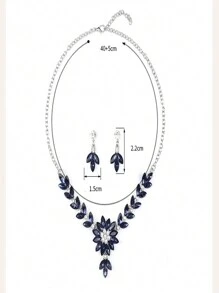3 Uds., Conjunto De Pendientes Y Collar De Circonita Verde De Estilo Europeo, Joyería Dorada, Regalo De Cumpleaños, Regalos Para Mujer, Madre, Esposa, Niña