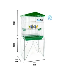 Bird Cages & Accessories - màu xanh lá - Xem 2