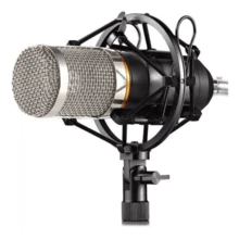 Microphone Arm Stand, Adjustable Scissor Mic Stand With Pop Filter, Mic Clip, Microphones Essential For Singing And Recording Studio - 銀色 - 查看 5