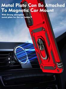 Iphone Cases For Men New Phone Case With 360 Degree Rotating Stand, 2-In-1 Shockproof Phone Case + Integrated Stand, High Quality Craftsmanship, Compatible With Apple IPhone 11/12/13/14/15 Pro Max, A14/A24/A34/A35/A54/A55, S23/S24, S22 Ultra, OPPO, VIVO, Redmi Note 11/12 Pro