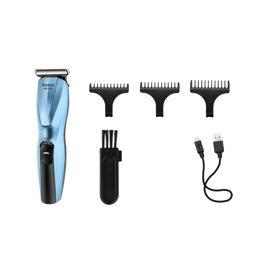 Kemei Hair Clipper Has An Ultra Long Battery Life And Does Not Get Stuck. New USB Electric