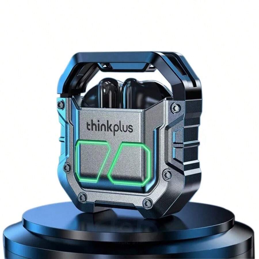 Thinkplus Xt81 Wireless Bluetooth Gamer Rgb Headphones Lenovos - Black - View 1