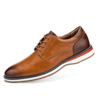 Men's Dress Oxford Shoes Classic Lace Up Business Formal Shoes