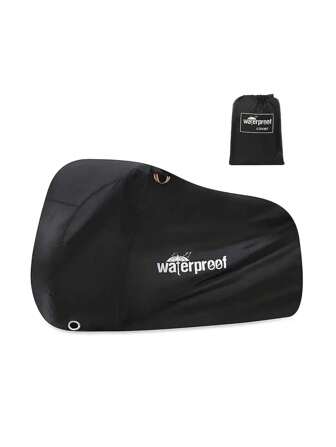 1pc Waterproof Bike Cover For 1-2 Bikes - Protect Your Mountain, Road, Or Electric Bike From Rain, Sun, And Dust