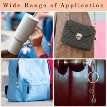 Letter Charms Accessories For  Cup Name Id Plate Initial Letter Handle Personalized Charm For  Tumbler Water Cup Handle Identification Letter Charm Chain