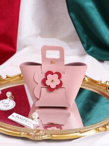 1個pu皮禮物袋,婚禮糖果袋,適用於開齋節、新年禮物袋 - 彩色 - 查看 4