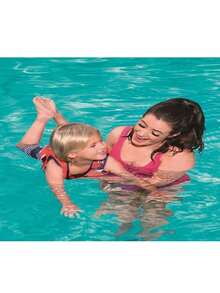 Colete Salva Vidas Infantil Criança Regata com Espuma Piscina M/G Capacidade Até 30KG - Tubarão - Visão 4