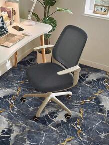 10 Peças Adesivos De Piso De Textura De Mármore Em Pvc Papel Decorativo Espessado, À Prova D'água E À Prova De Óleo