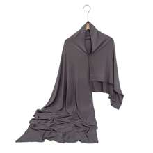 1pc Solid Color Casual Hijab Scarf For Daily Life - Multicolor - View 13