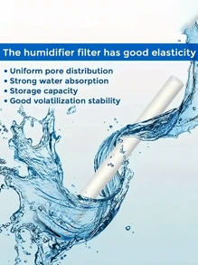 Cartouche Filtrante Universelle Pour Humidificateur, 10 Pièces, Filtre Diffuseur D'arôme Remplaçable Pour Une Qualité De L'air Et Un Confort Améliorés