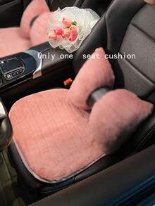 1入組汽車座墊：適用於冬季的加熱座墊，提供豐富的全季節舒適感