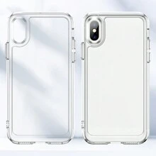 Ốp lưng điện thoại di động mới của Apple tương thích với iPhone XR/IPhone X/XS/XS Max/IPhone 6/6s/IPhone 8/IPhone 7 Plus/IPhone 16 Pro Max/16 Plus/16 Pro/16/IPhone 15 Pro Max/15 Plus/15 Pro/15/IPhone 14 Pro Max/14 Plus/14 Pro/14/IPhone 13 Pro Max/13 Pro/13/IPhone 12 Pro Max/12 Pro/12/IPhone 11 Pro Max/11 Pro/11/IPhone SE2/SE3/SE4 và Honor X9B X9A - Trong sáng - Xem 2