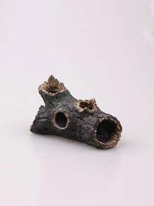 1pc Driftwood Fragment Aquarium Decor, Shrimp & Fish Hiding House, Fish Tank Landscape Ornament