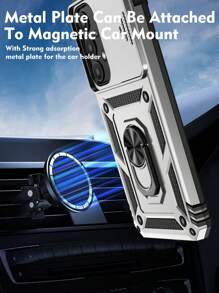 New Phone Case With 360° Rotatable Kickstand, 2-In-1 Rugged Shockproof Phone Case + Integrated Stand, High-Quality Craftsmanship, Compatible With Iphone 11/12/13/14/15 Pro Max, A14/A24/34/35/54/55 S23/24 S22U, OPPO, VIVO, Redmi Note 11/12 Pro