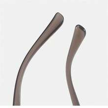 1pc New Color Block Plano Lenses Fashionable Cat Eye Glasses Frame For Women Clear Glasses Accessories - Grey - View 5