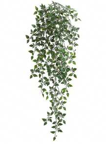 1pc Artificial Hanging Plants 31.5'' Faux Wall Hanging Vine Fake Leaves Decoration For Indoors & Outdoors Living Room Kitchen Balcony Garden Bedroom Farmhouse, Valentine Day, Gift Gifts Birthday Graduation