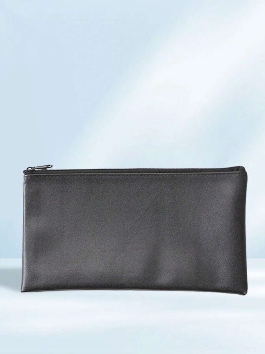 1 件黑色透明網狀文件收納袋,多功能學生收納袋 - 黑色 - 查看 1