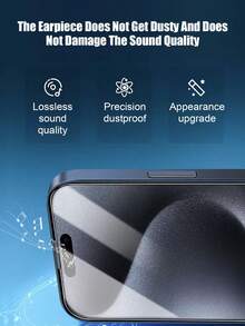 4pcs Toàn màn hình Nano Chống bụi & HD Kính cường lực Phim ảnh , Với Độ chính xác Bảo vệ , Ngăn ngừa Bụi bặm , Không thấm nước Đối với A Dài Thời gian , Cao Phân tử Và Cấp Quá trình lây truyền Và Độ sáng , Đang khôi phục Không mất mát Độ Nét Cao Hình ảnh ; Đã nâng cấp Coverage hoàn toàn , Hình dán Chống nổ , Chống sốc , Trơn tru Tay Cảm giác , Ngăn ngừa Bụi bặm Và Trắng , Không Chặn Phù hợp Kích thước Của iPhone - Nhiều màu - Xem 4